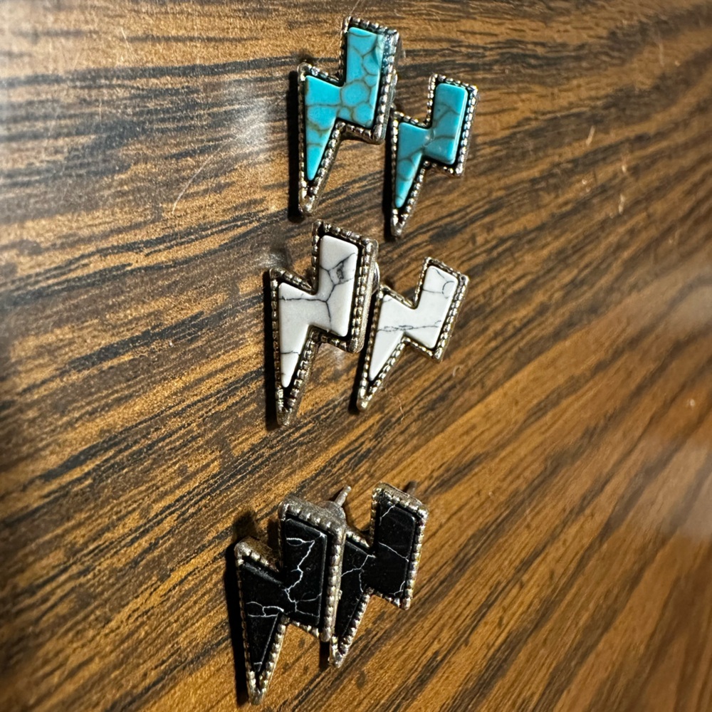 Lightening Bolt Earrings